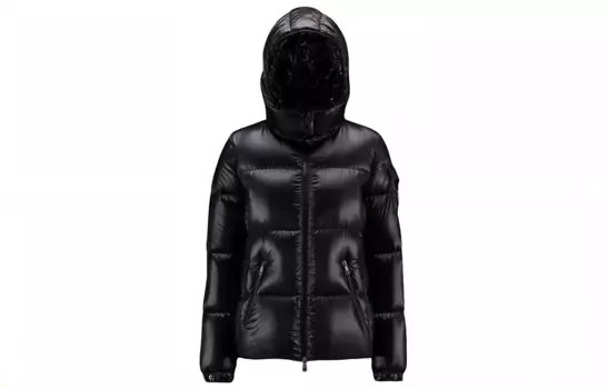 Пуховик женский черный Moncler