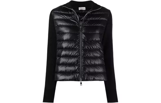 Пуховик женский черный Moncler