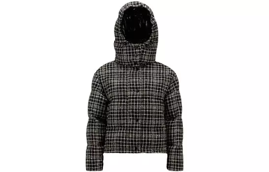 Пуховик женский черный Moncler