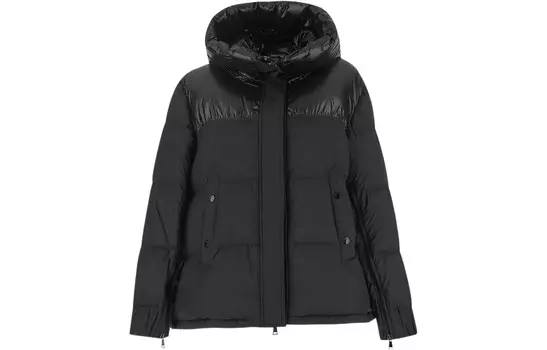 Пуховик женский черный Moncler