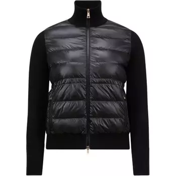 Пуховик женский черный Moncler