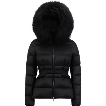 Пуховик женский черный Moncler