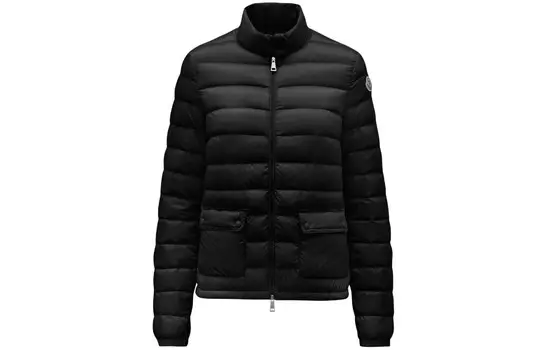 Пуховик женский черный Moncler
