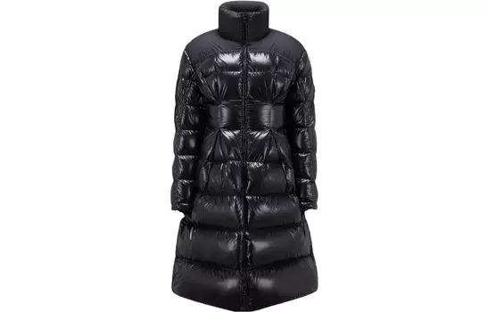 Пуховик женский черный Moncler