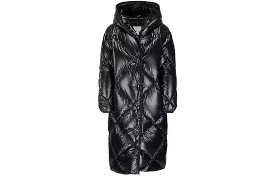 Пуховик женский черный Moncler