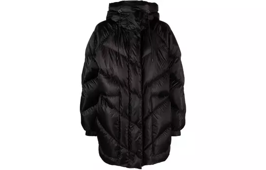 Пуховик женский черный Moncler