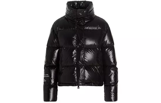 Пуховик женский черный Moncler