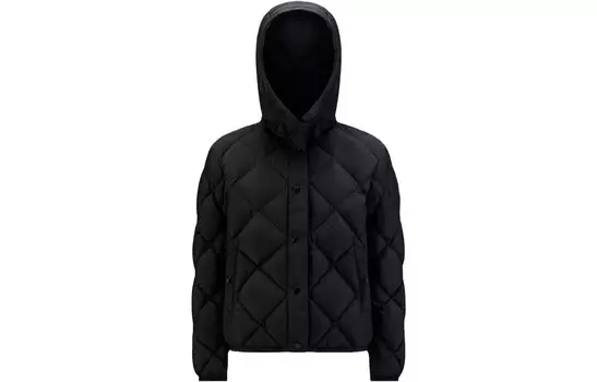 Пуховик женский черный Moncler