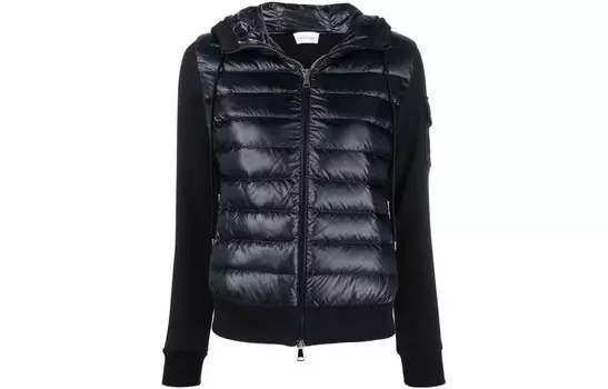Пуховик женский черный Moncler
