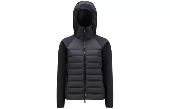 Пуховик женский черный Moncler