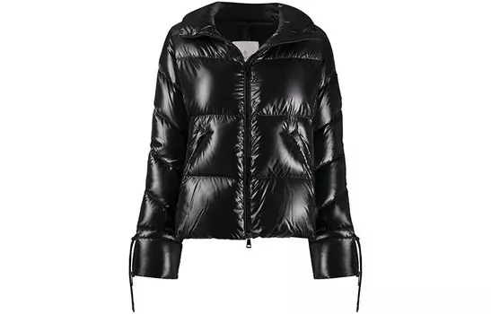 Пуховик женский черный Moncler