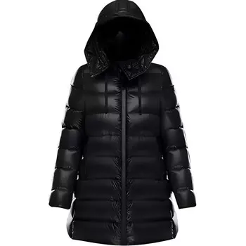 Пуховик женский черный Moncler