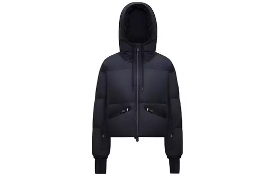 Пуховик женский черный Moncler