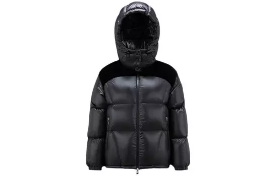 Пуховик женский черный Moncler