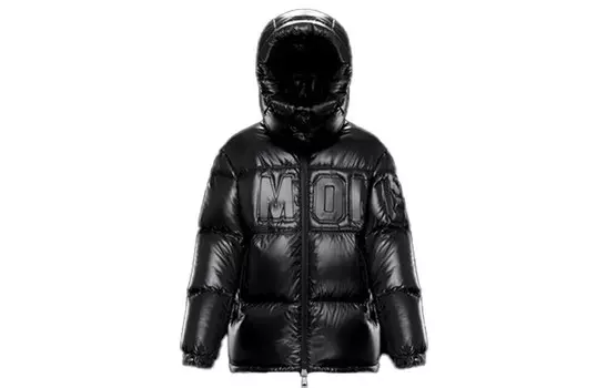 Пуховик женский черный Moncler