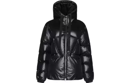 Пуховик женский черный Moncler