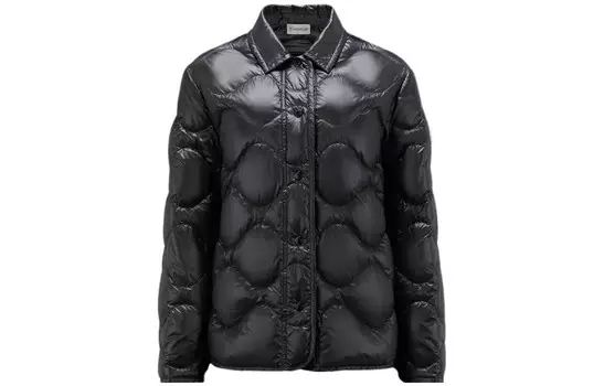 Пуховик женский черный Moncler