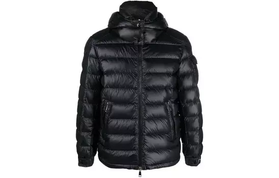 Пуховик женский черный Moncler