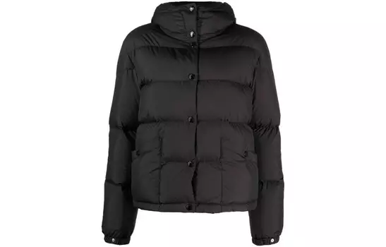 Пуховик женский черный Moncler
