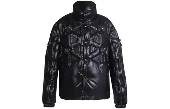 Пуховик женский черный Moncler