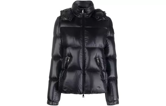 Пуховик женский черный Moncler