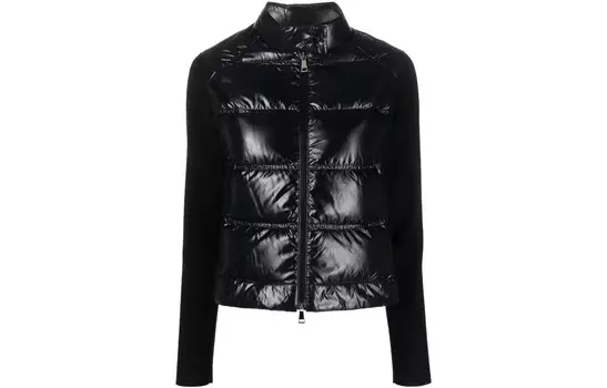 Пуховик женский черный Moncler