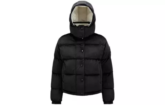 Пуховик женский черный Moncler