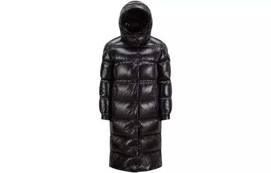 Пуховик женский черный Moncler