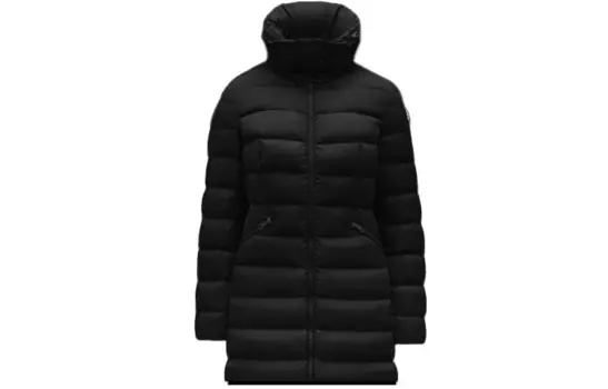 Пуховик женский черный Moncler
