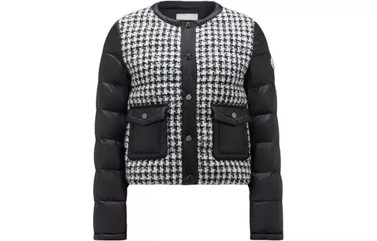 Пуховик женский черный Moncler