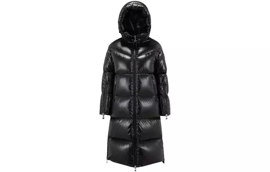 Пуховик женский черный Moncler
