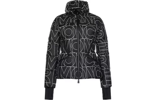 Пуховик женский черный Moncler