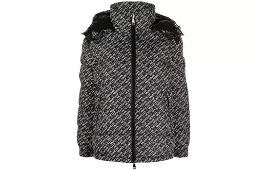 Пуховик женский черный Moncler