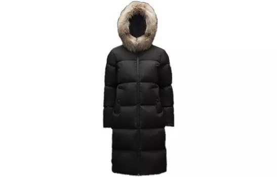 Пуховик женский черный Moncler