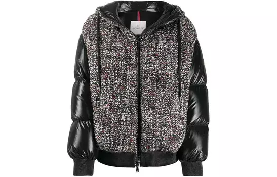 Пуховик женский черный Moncler