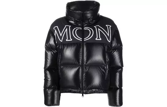 Пуховик женский черный Moncler