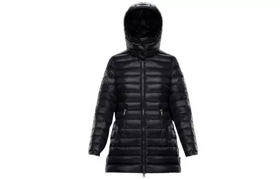Пуховик женский черный Moncler