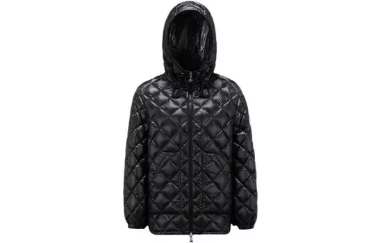 Пуховик женский черный Moncler