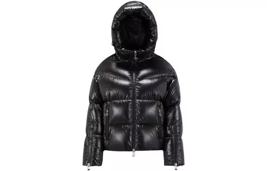 Пуховик женский черный Moncler