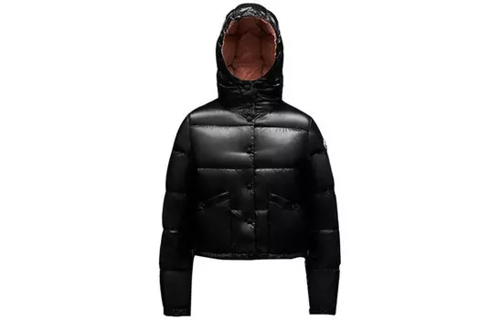 Пуховик женский черный Moncler