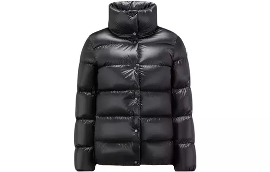 Пуховик женский черный Moncler