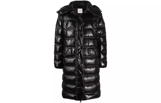 Пуховик женский черный Moncler