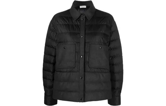 Пуховик женский черный Moncler