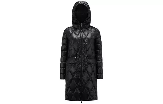 Пуховик женский черный Moncler