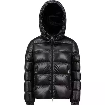 Пуховик женский черный Moncler