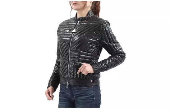Пуховик женский черный Moncler