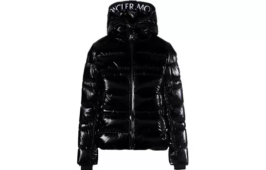 Пуховик женский черный Moncler