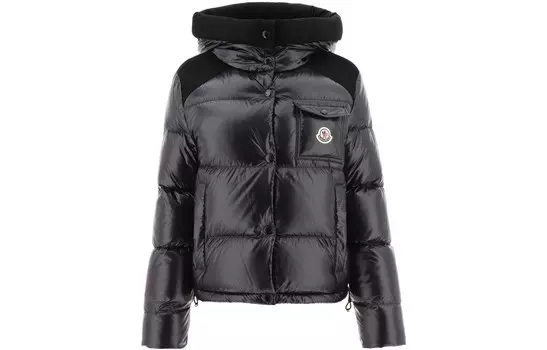Пуховик женский черный Moncler