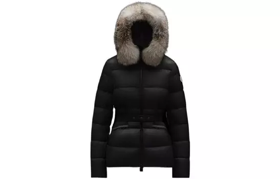 Пуховик женский черный Moncler