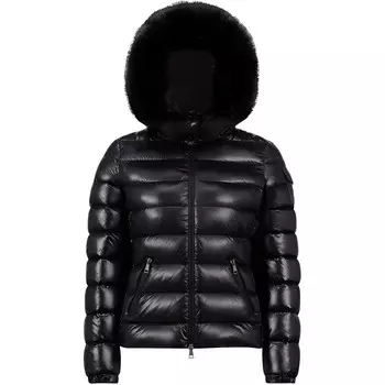 Пуховик женский черный Moncler